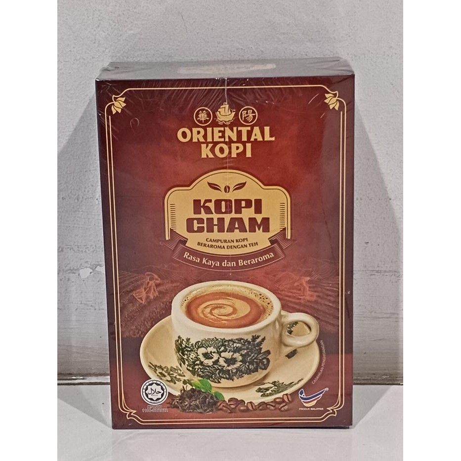 

PROMO Oriental Kopi White Coffee Malaysia Halal (Oriental Kopi) / teh tarik / royal chocolate 40g x 10 sachet (400g) Ori malaysia - CHAM