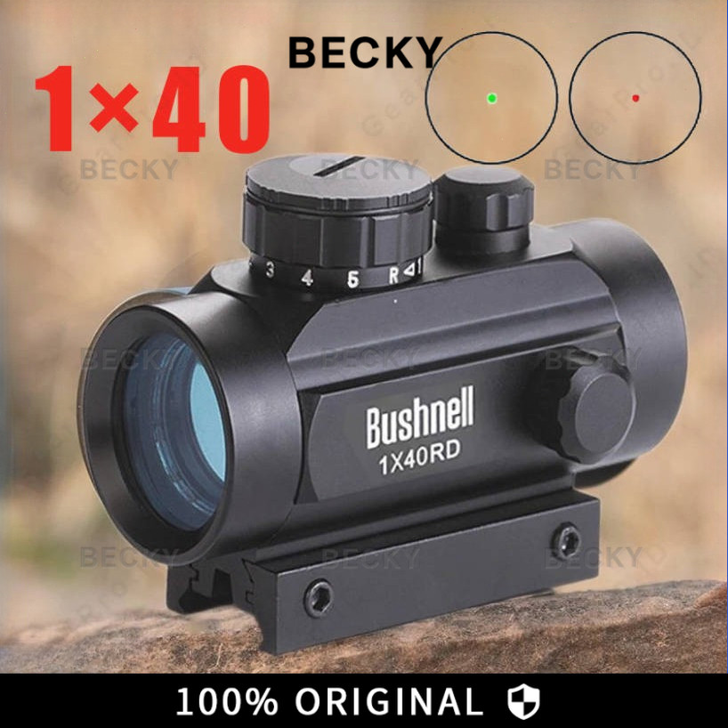 BECKY Reddot Rdl Bushnell reddot 1x40 green dot holosight metal RD / Red dot 1X40 / REDOT 1X40 RD / 