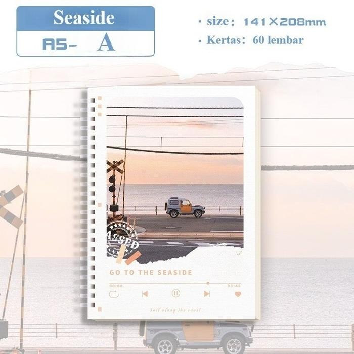 

Notebook Binder A5 B5 Buku Tulis Sekolah Notebook Aesthetic Korea Besar Buku Catatan Binder Lucu Buku Kuliah Alat Tulis - A(A5)