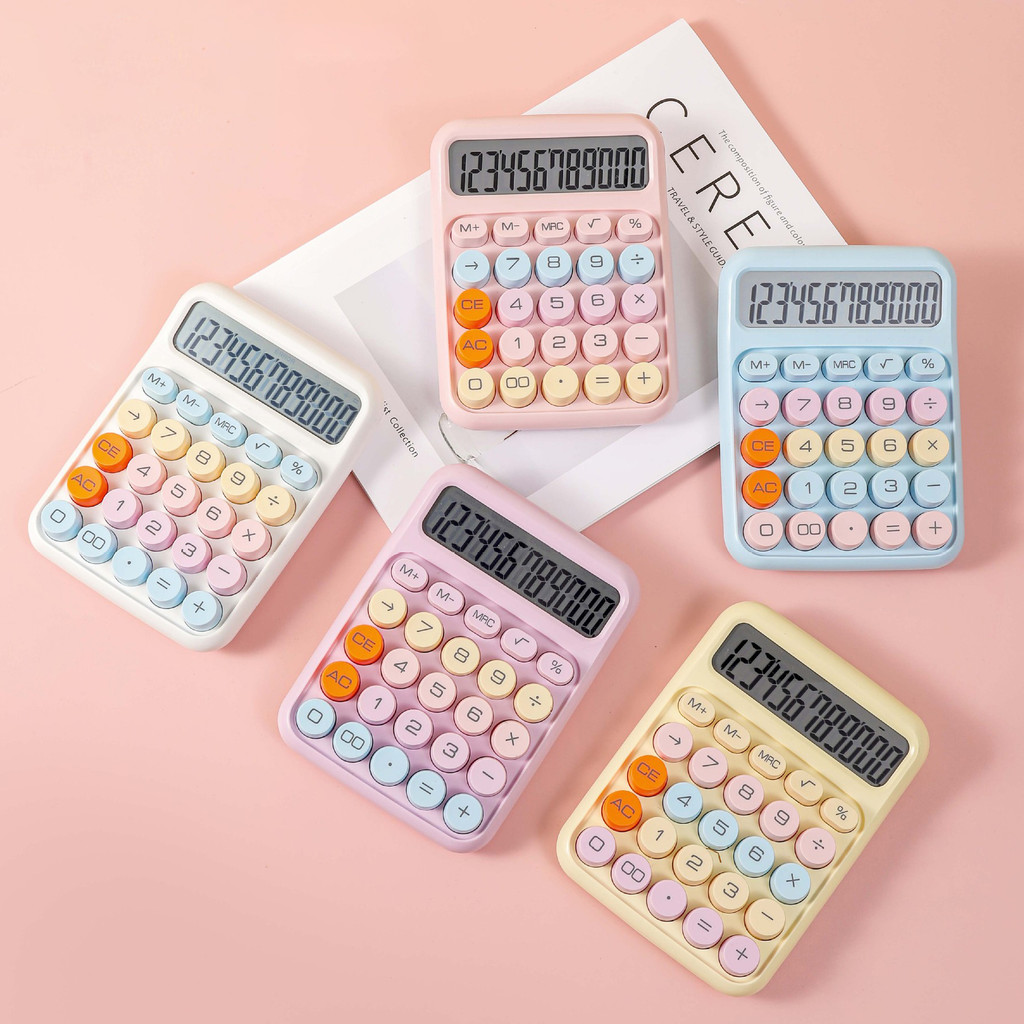 

BEST STYLE PERFECT FOR STUDENTS AND PROFESSIONALS / KALKULATOR WARNA GRADASI CANTIK / KALKULATOR WARNA PASTEL MACARON / SWEET COLOR CALCULATOR / KALKULATOR 12 DIGIT