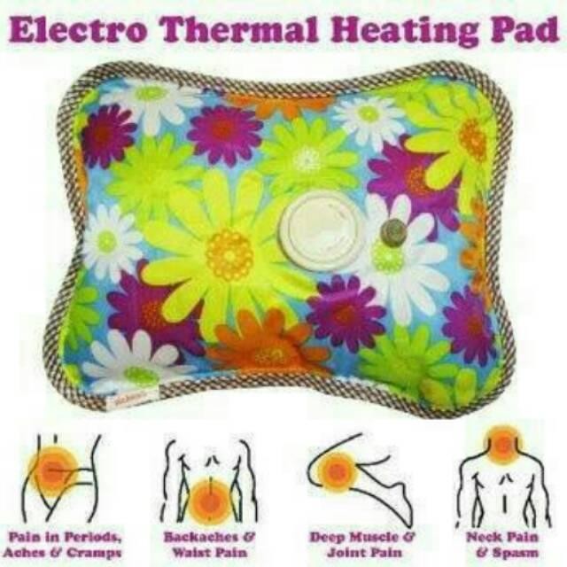 Bantal Air Panas Elektrik Bantal Terapi Bantal Panas Elektrik Air Portable Hot Pillow Bantal Terapi 