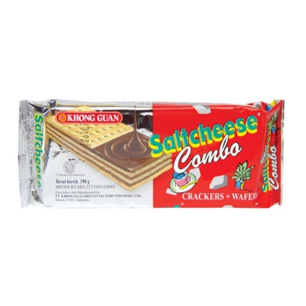 

KHONG GUAN SALTCHEESE COMBO CRACKERS + WAFER 190 GR - AMY