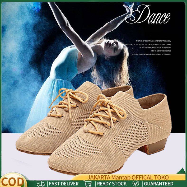 Sepatu Dansa Wanita / Sepatu Dansa Wanita Casual Latin / Latin Dance Low Heel Shoes
