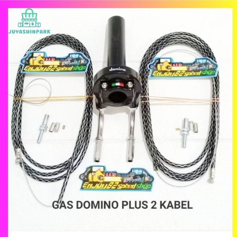 Gas Spontan paket  + L Gas Cnc + 2 Kabel Gas Serat Sonic Satria fu Vixion Vario Beat Scoopy Nmax Dll