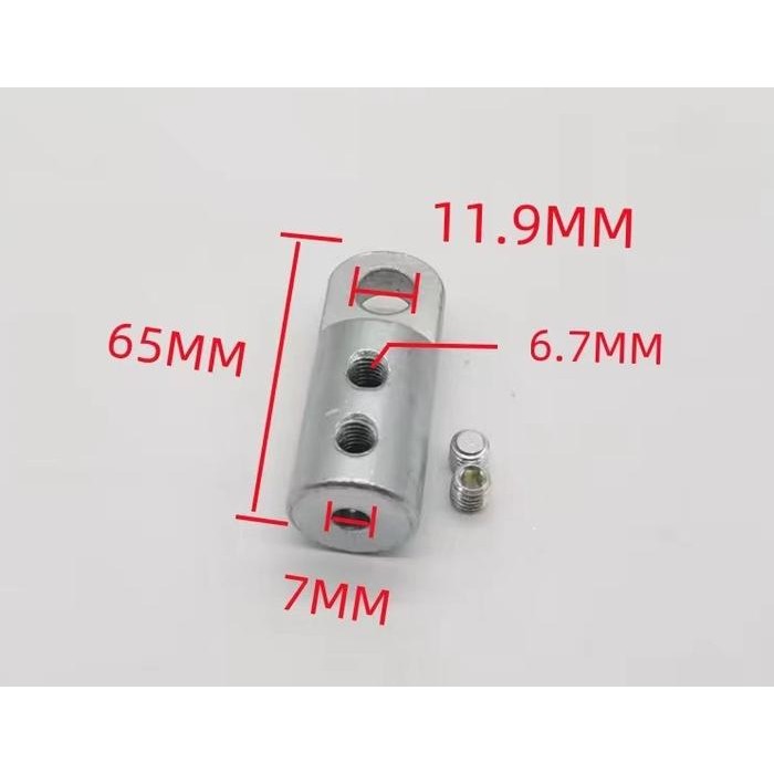 Sparepart Alat Fitness Klem Tali Sling Klem Universal Skun Baja