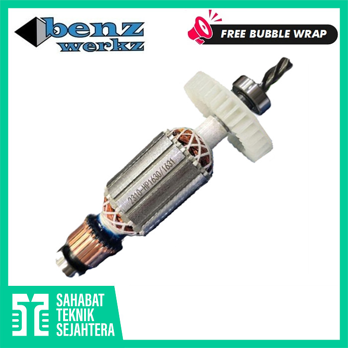 BENZ Armature HP1630 Angker Mesin Bor 13mm Listrik Tangan HP 1630 Impact Drill For MAKITA