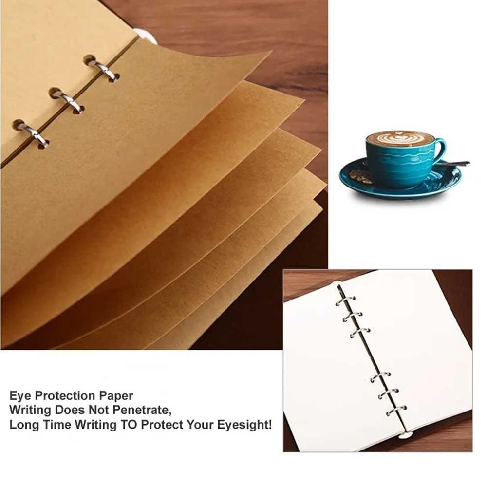 

MRNSTREToddi AIMEE Buku Catatan Binder Notebook Cover Kulit Vintage Maple - AM-16