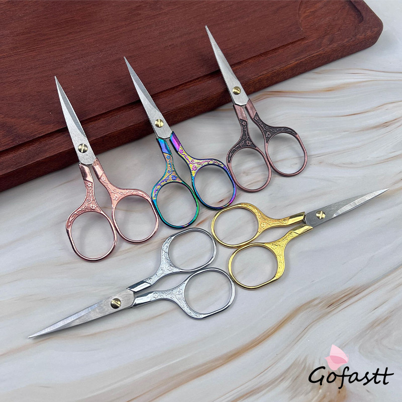 

COD Vintage bunga prem gunting paduan seng mahasiswa kantor rumah buatan tangan G