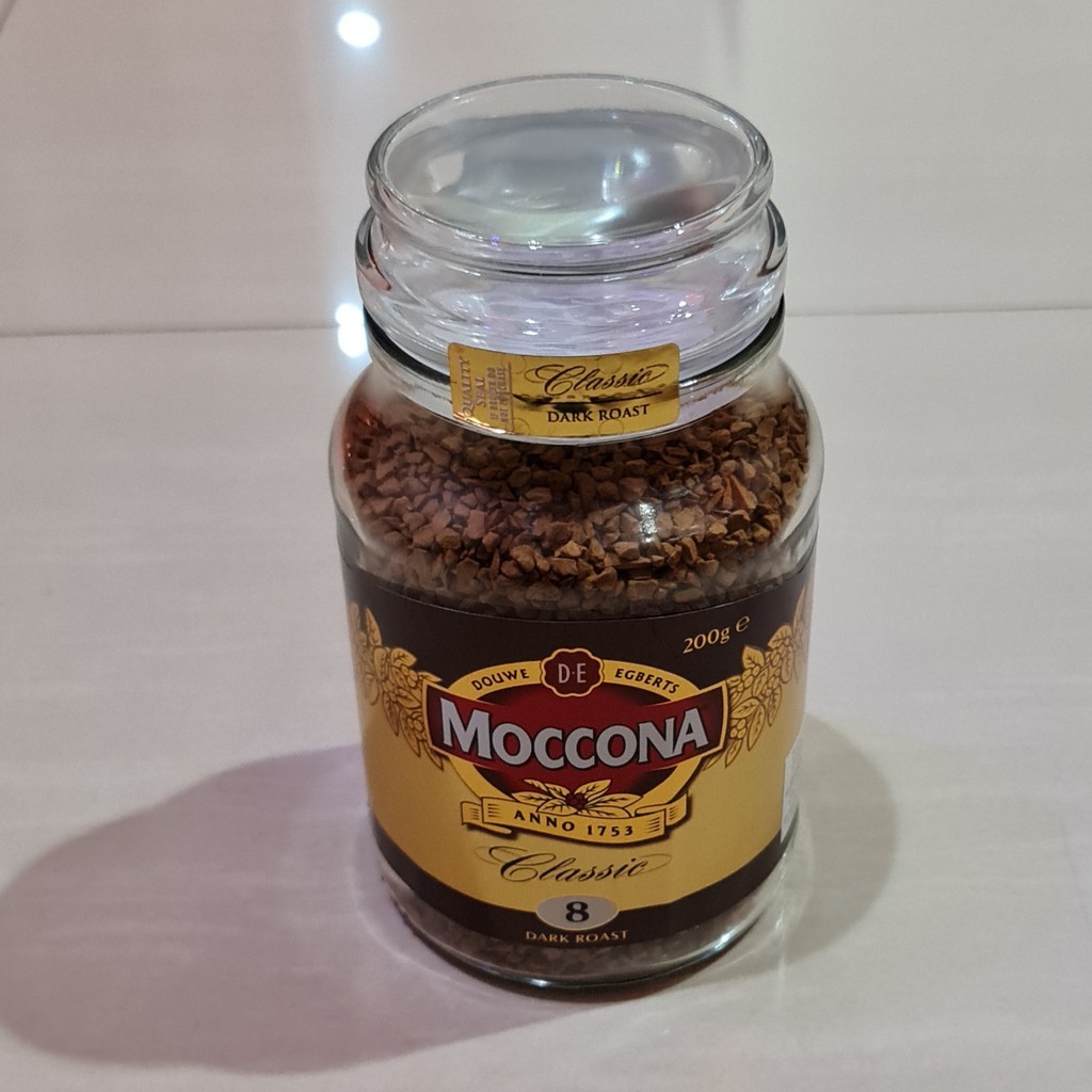 

JAMIN MURAH !!!Kopi Moccona Coffee Classic 8 Dark Roast 200 Gram(BISA LANGSUNG ORDER)