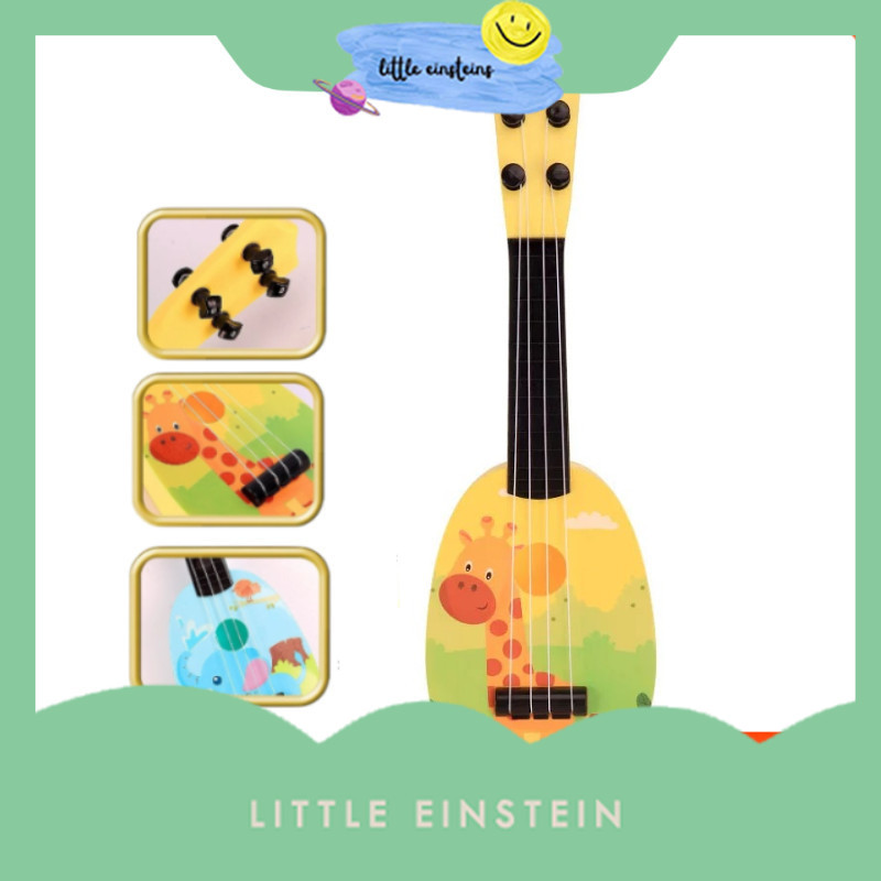 Little Einstein Mainan Anak Guitar Interesting Gitar Ukulele Mainan Gitar Musik Anak Mainan Anak Git