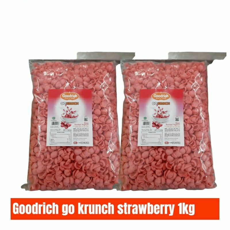 

goodrich go krunch strawberry 1kg