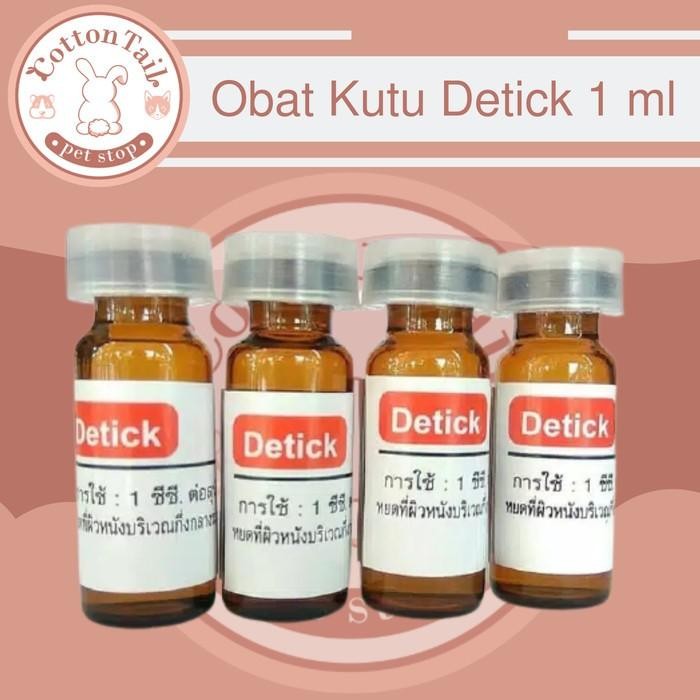 Obat Kutu Tetes DETICK / Obat Kutu Anjing Kucing DETIK / DETIC