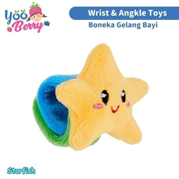 New YooBerry Wrist & Ankle Toys Mainan Boneka Gelang Bayi Anak 0m+ - Starfish