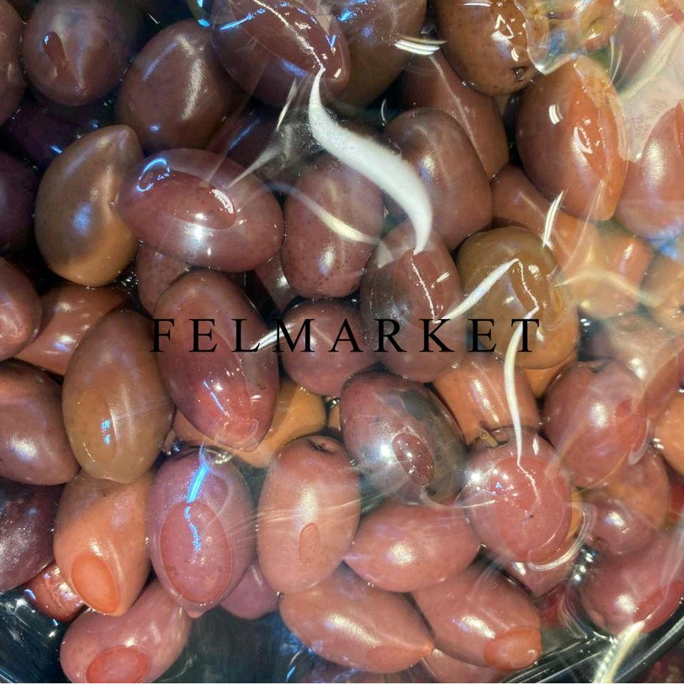 Kalamata Olive Whole Fresh / Buah Zaitun Kalamata Whole Fresh / 500 gr