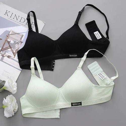 6 Pcs Bra BH Busa Tipis Tanpa Kawat BH Bra Wanita Perempuan Dewasa Remaja Busa Tebal Tanpa Kawat