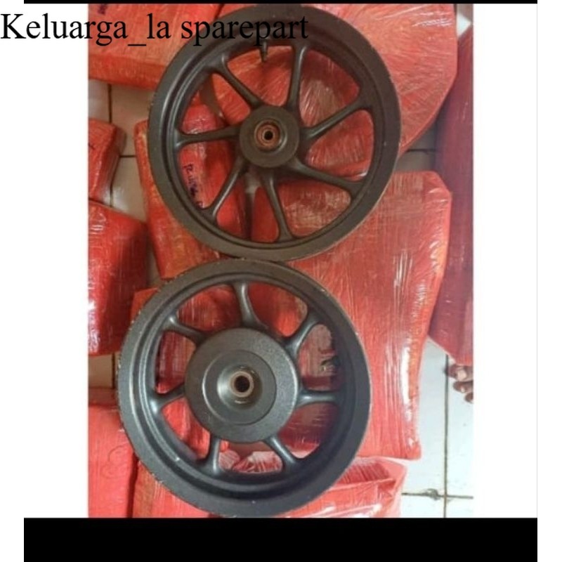 velg pelek racing depan belakang Honda Scoopy ring 12 old original second