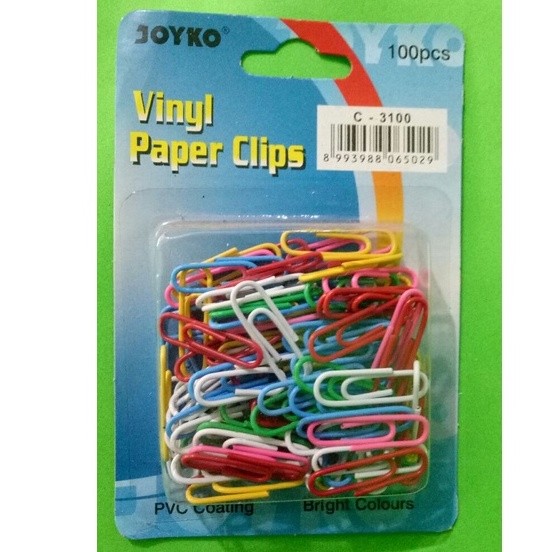 

Paper Clips Warna Joyko C-3100 Clip C 3100 Klip Penjepit Kertas