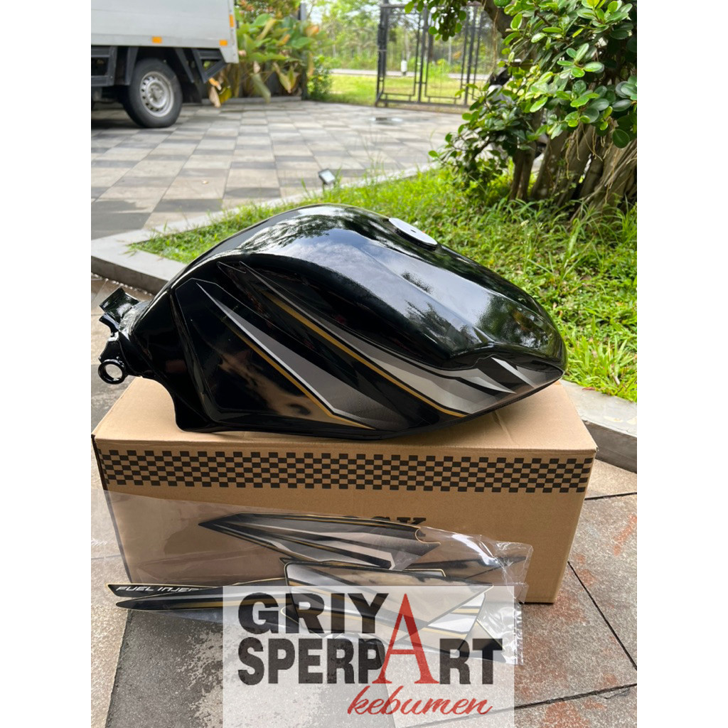 Tangki vixion old lama 2012 hitam