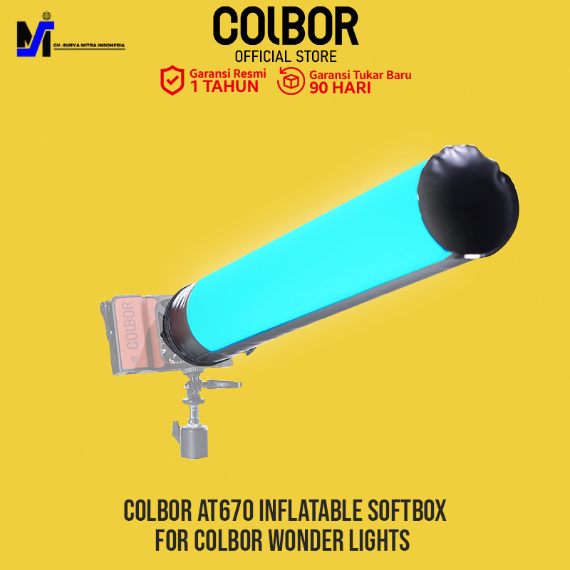 Colbor AT670 Airsoft Tube Softbox Inflatable for COLBOR Wonder W Series Lights