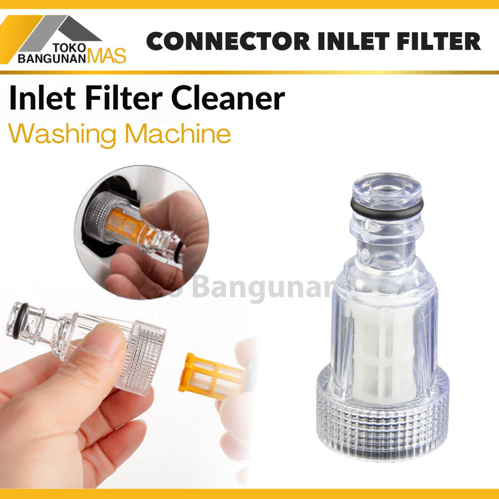 Inlet Konektor Filter Jet Cleaner 3/4 inch Saringan Filter Air Untuk Jet Cleaner konektor air filter