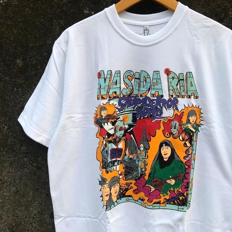 HOT NASIDA RIA TAHUN 2000 TSHIRT WHITE