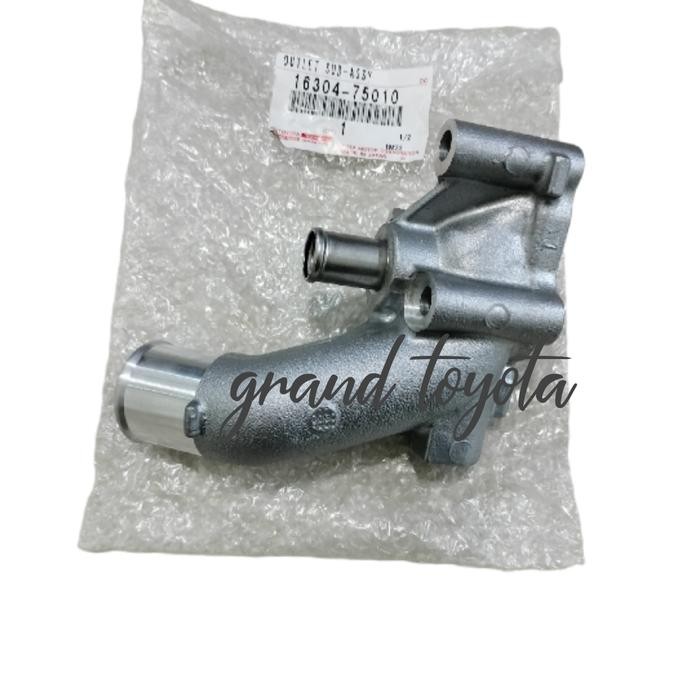 Water Outlet Toyota Kijang LGX Krista Efi 2000cc ORI 100% 16304-75010