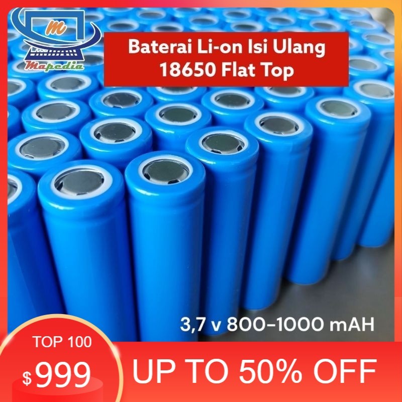 Baterai 18650 Universal Bekas – Powerbank, Senter Taktikal, Kipas Genggam | Harga Hemat

