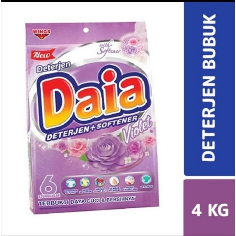 Daia 4 Kg Jumbo Termurah Deterjen All Out