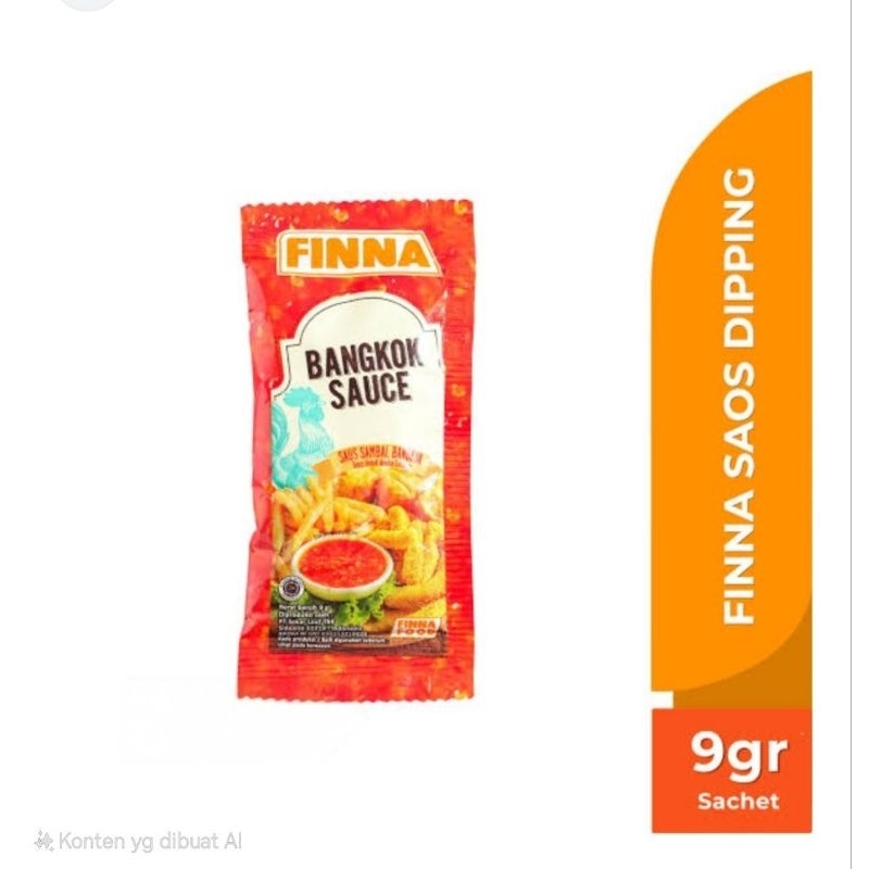 

1kg SAOS SAMBAL BANGKOK FINNA 9GR per 1 SACHET