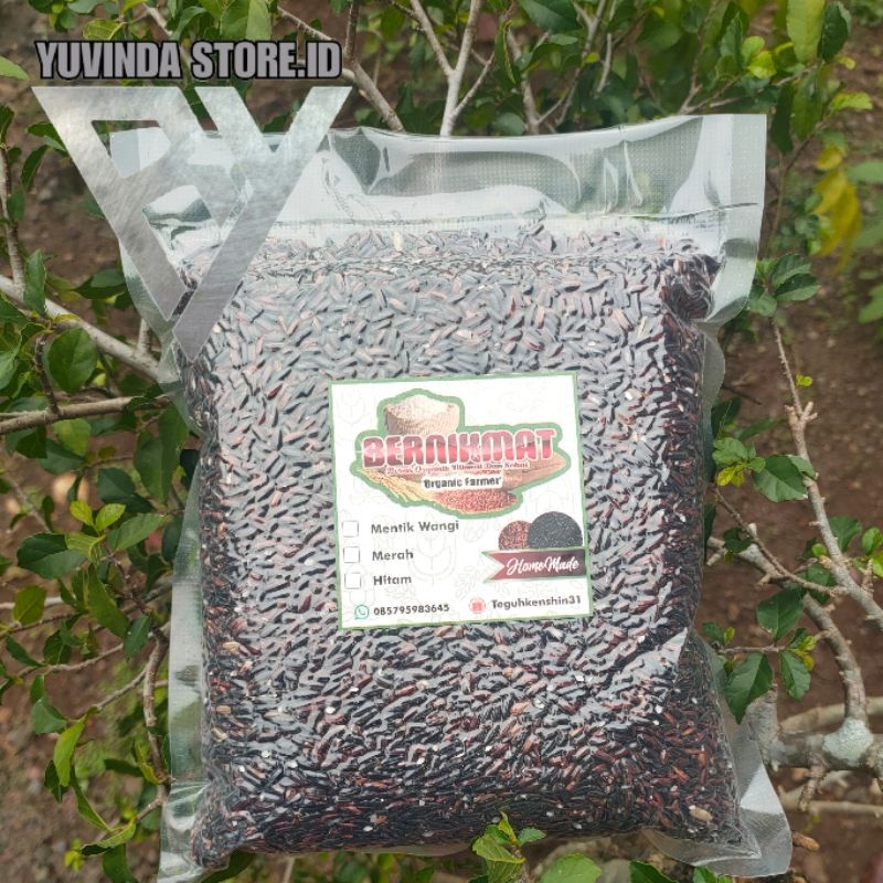 BERAS HITAM ORGANIK (BERAS HITAM) 1 KG