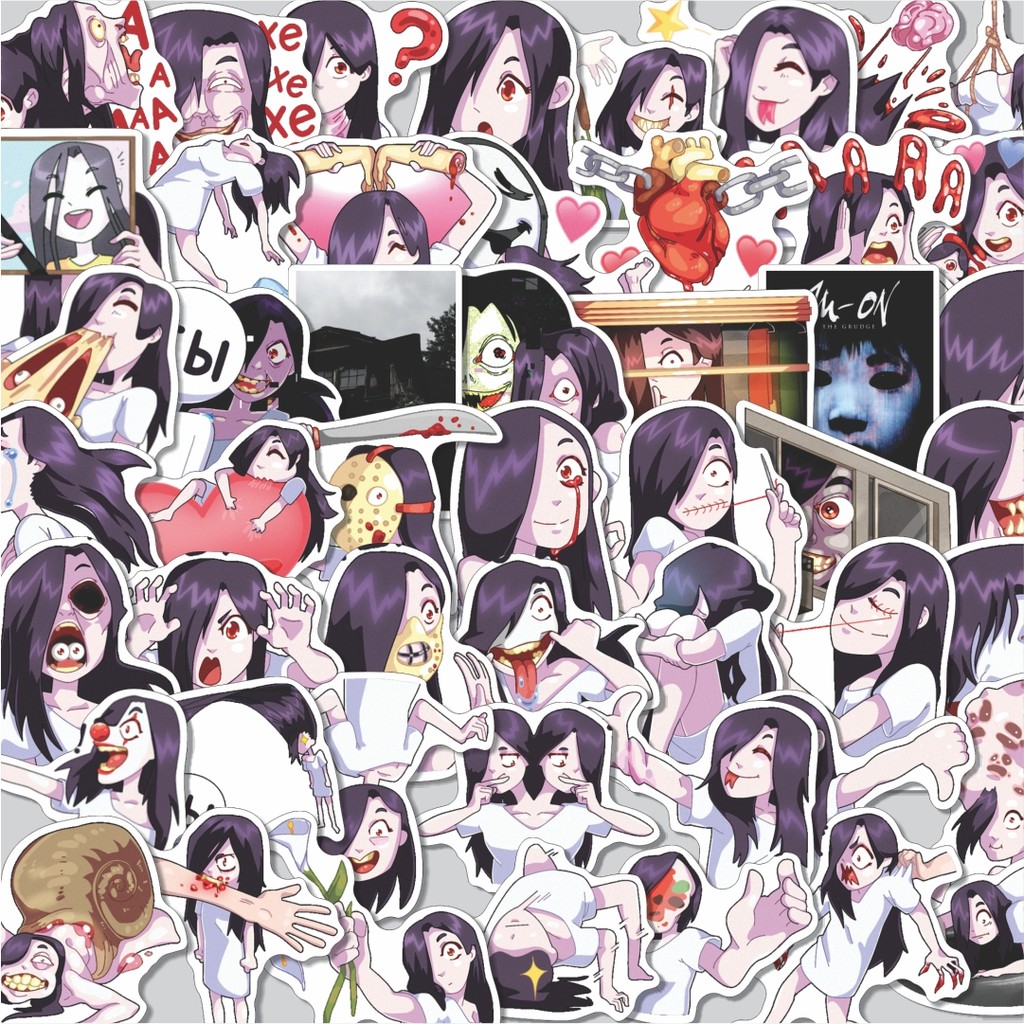 

Stiker Cutting Pack Stiker Vk Mara Isi 100Pcs Series Aesthetic Lucu Keren Untuk Koper Bahan Vynil