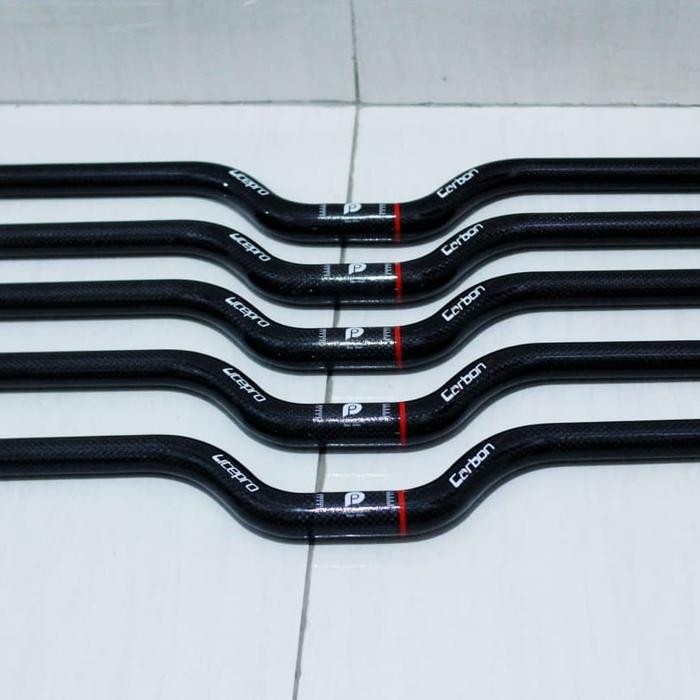 HANDLEBAR LITEPRO CARBON LENGKUNG/ RISE