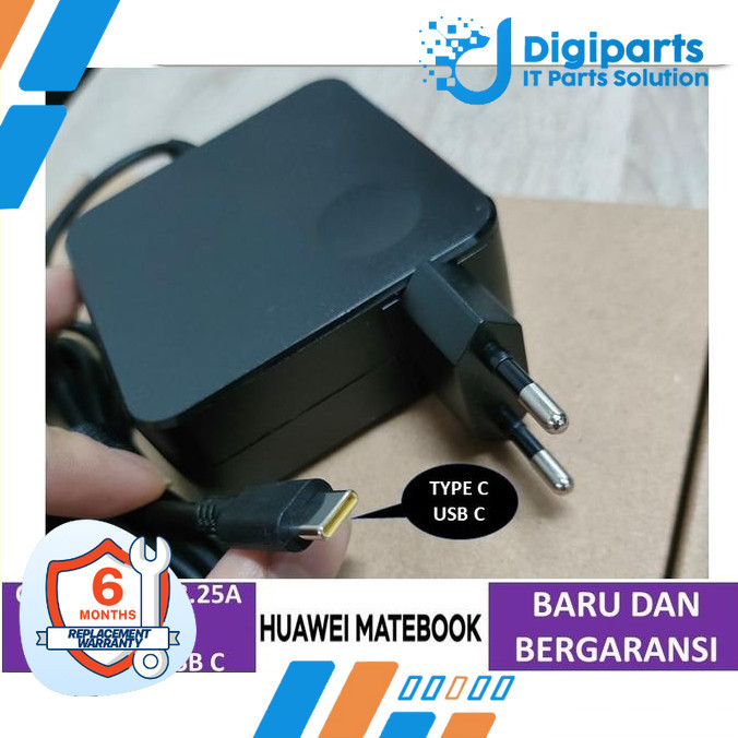 ORI Adaptor charger laptop huawei matebook d14 d15 d16 series usb c