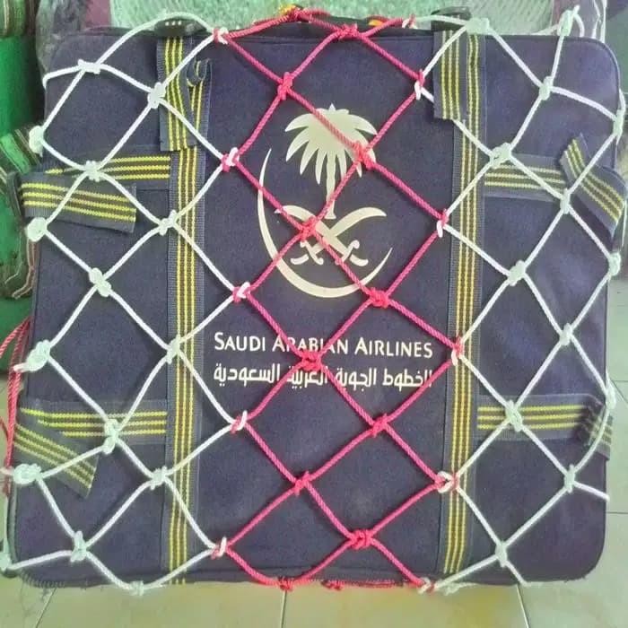 Tys0055 Tali Koper Tambang Rajut/ Pengaman koper Haji Umroh - model jaring