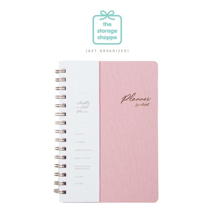 

Undated Planner / Agenda / Diary / Personal Journal - Pink