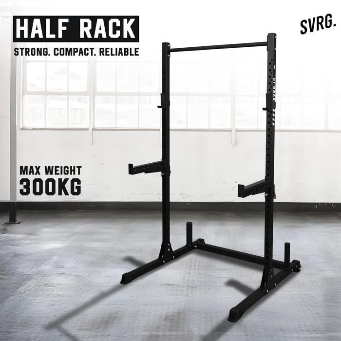 SVRG Half Rack 50mm - Gym Fitness Power Half Rack