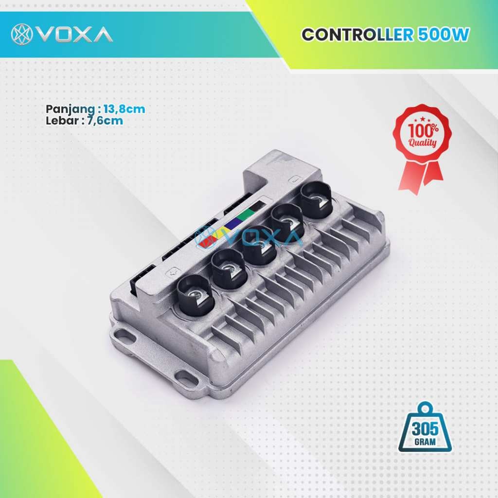 VOXA Controller Sepeda Listrik Kontroller 500W Skuter Listrik Motor Listrik