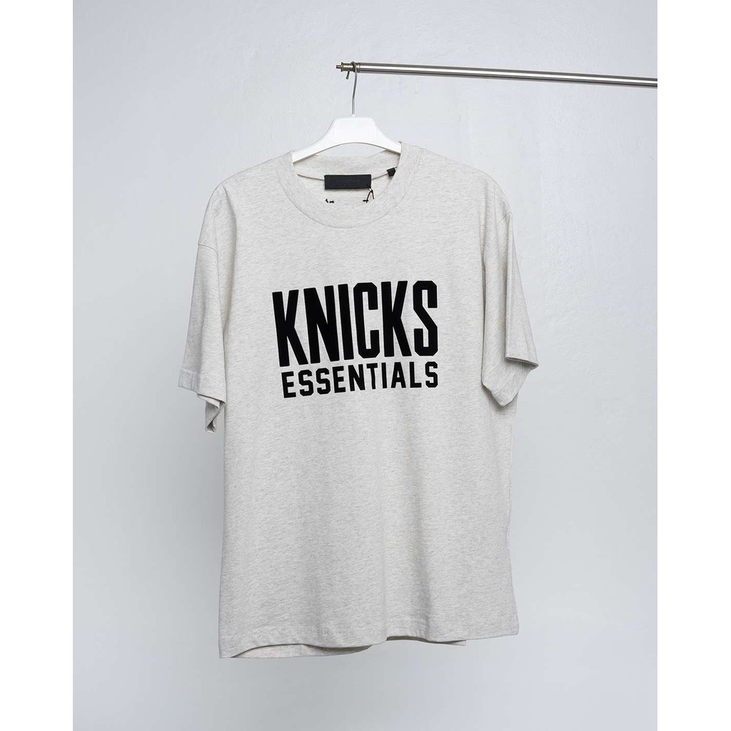 Fear of God Essentials NBA Knicks Tee Light Heather