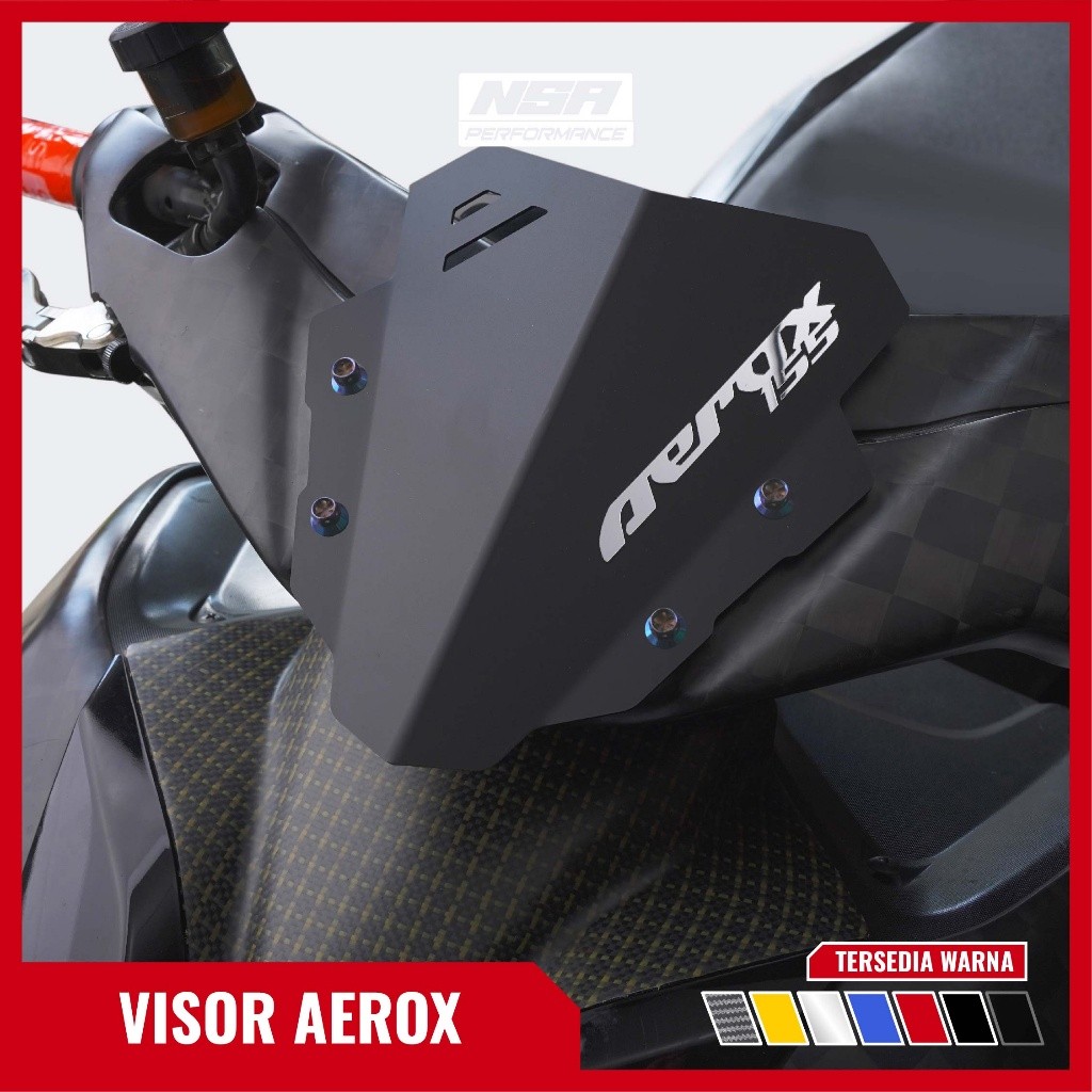NSA Windshield Aerox 155 Visor Aerox New Visor Aerox Old Visor Aerox Smoke Tinggi Visor Sectbill Aer