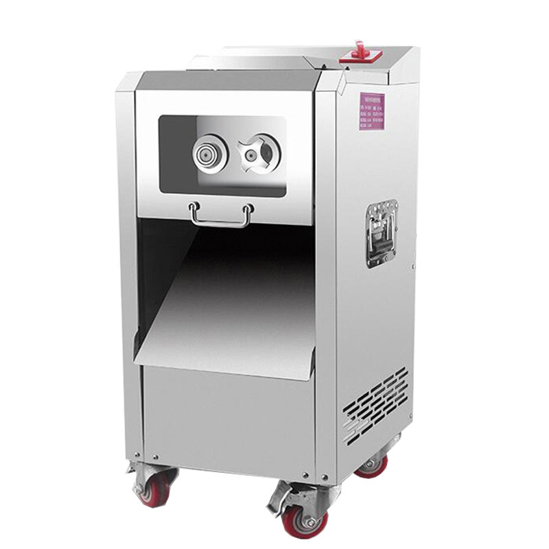Commercial Meat Cuuting Machine Vertical Electric Slicer Stainless Steel Slicer Diced Shred Vegetabl