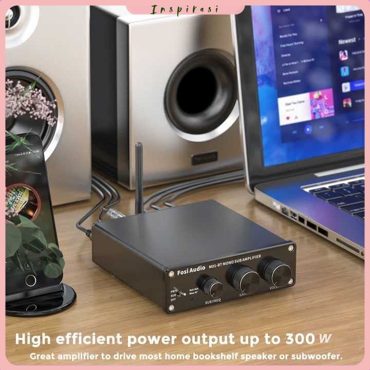 Fosi Audio Subwoofer Amplifier Mono Channel 300W TDA7498E - M01-BT