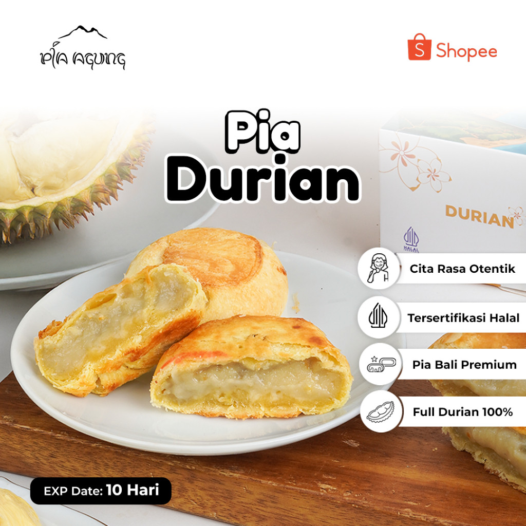 Bakpia durian enak - Pia Agung Bali - Buktikan sendiri nikmatnya Pia durian dari kami