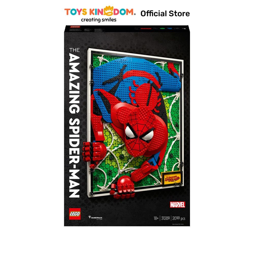 Toys Kingdom Lego Marvel The Amazing Spiderman 31209 Kids Toy Toys Block Bricks Set Mainan Menyusun 