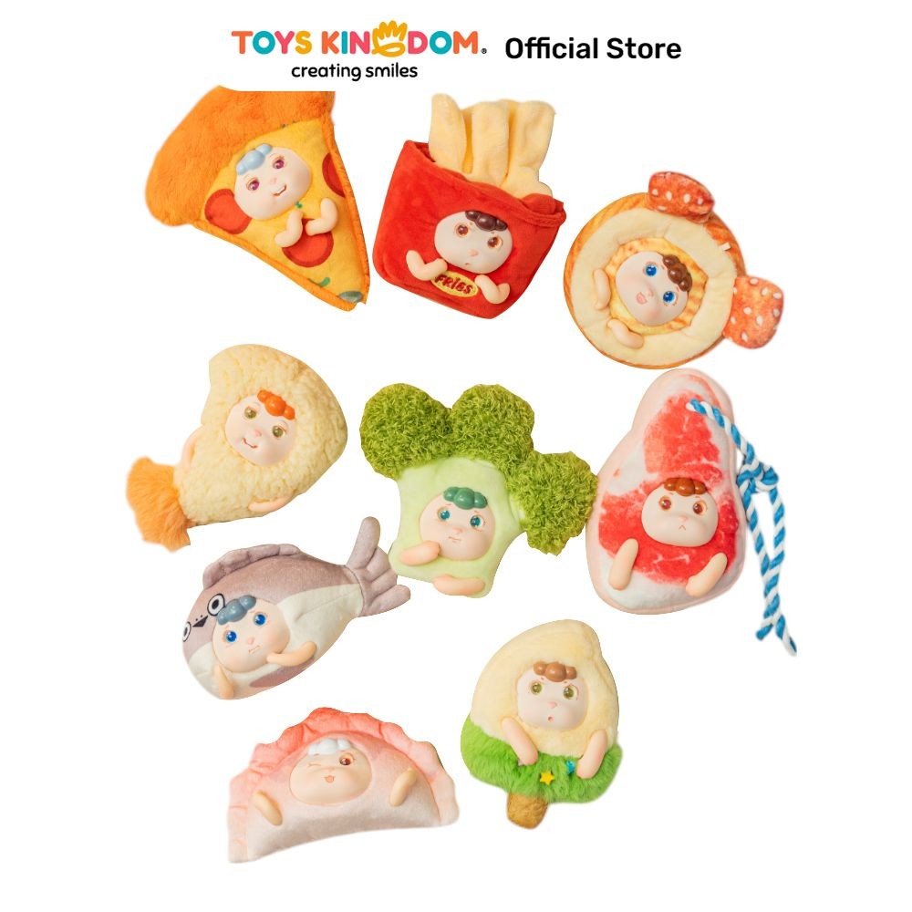 Toys Kingdom Kiddy Fun Friendsheep Boneka Food Fridge Magnet Random Toys Kids Toy Boneka Karakter Do
