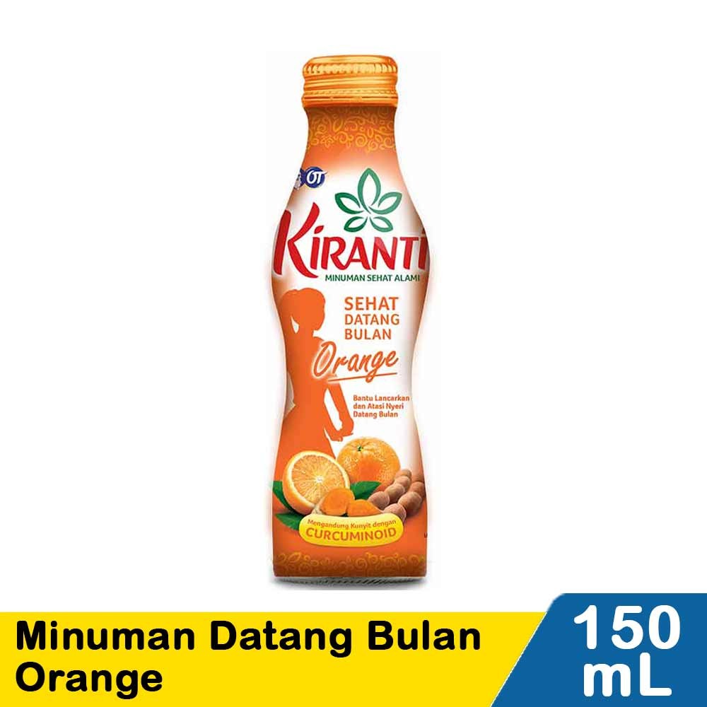 KIRANTI JUICE SEHAT DATANG BULAN ORANGE 150mL