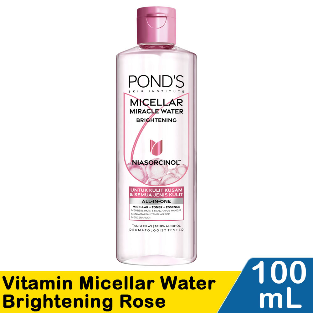 PONDS VITAMIN MICELLAR WATER BRGHTENING ROSE 100mL