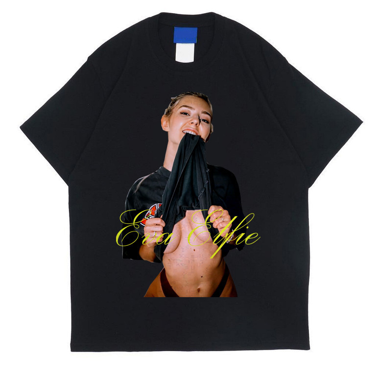OT59 [COD] Kaos/Shirt.Uniseks Kaos Eva Elfie Pornstar Tshirt Cotton J.