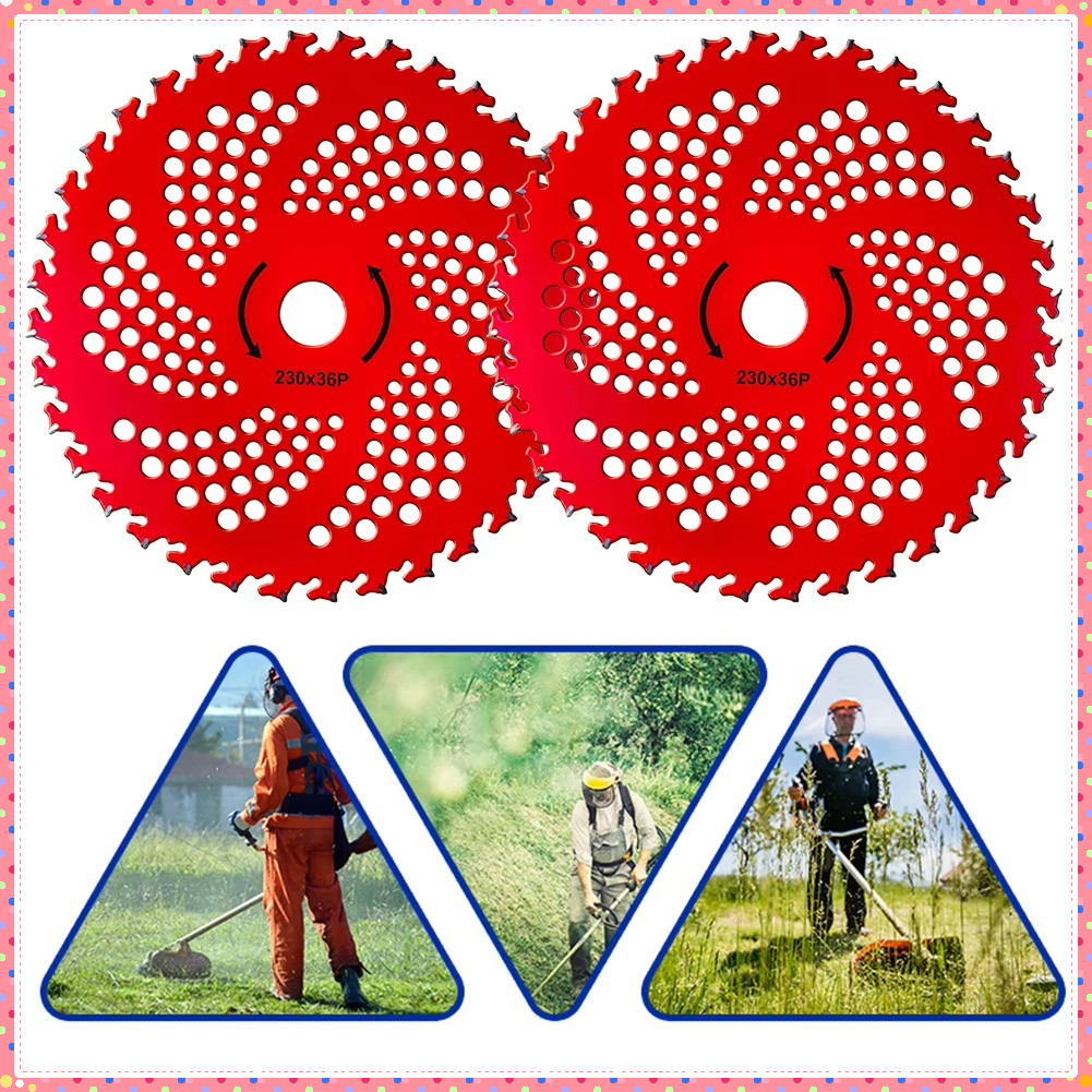 Mesin Potong Rumput Bulat Gerigi 40TSaw Disc Mata Pisau Mesin Potong Rumput Bulat /23CM Pisau Bulat