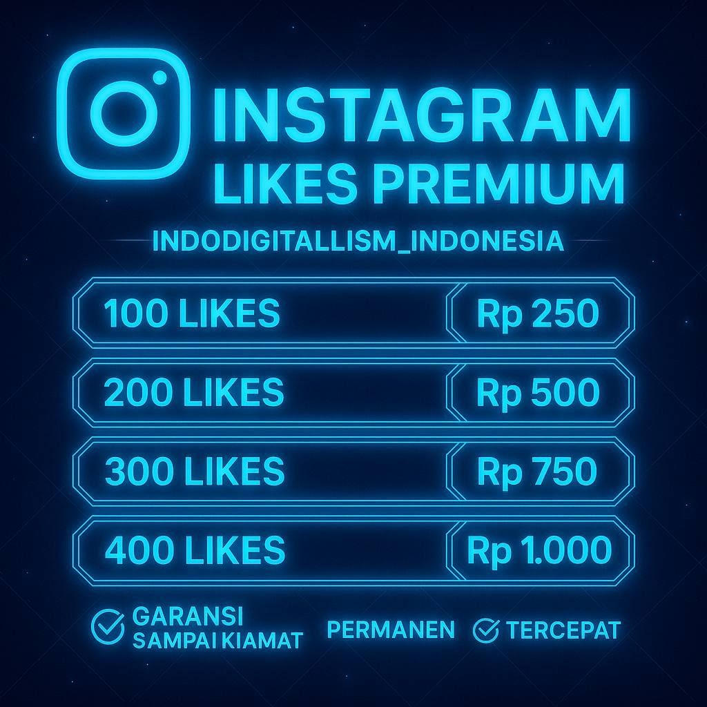 Instagram Like Permanen No Drop| Like Instagram Aktif Permanen Indonesia Mix| Like IG Post Aktif Per