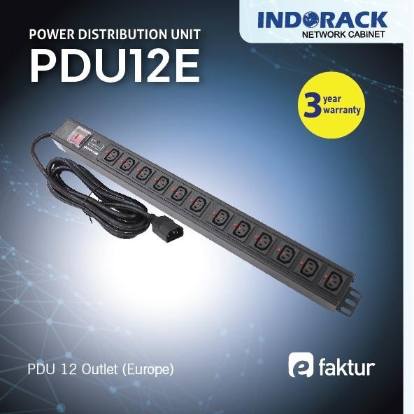 Ready PDU12E - PDU 12 Outlet Europe Socket - INDORACK